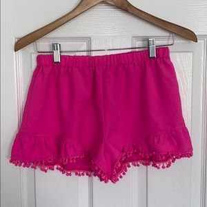 Very J Flowy Shorts Pink Small